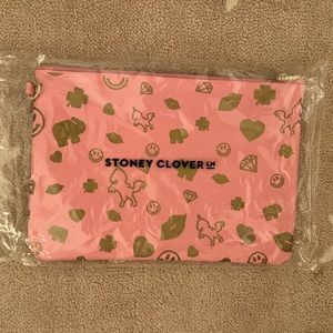 NWT stoney clover vegan flat pouch